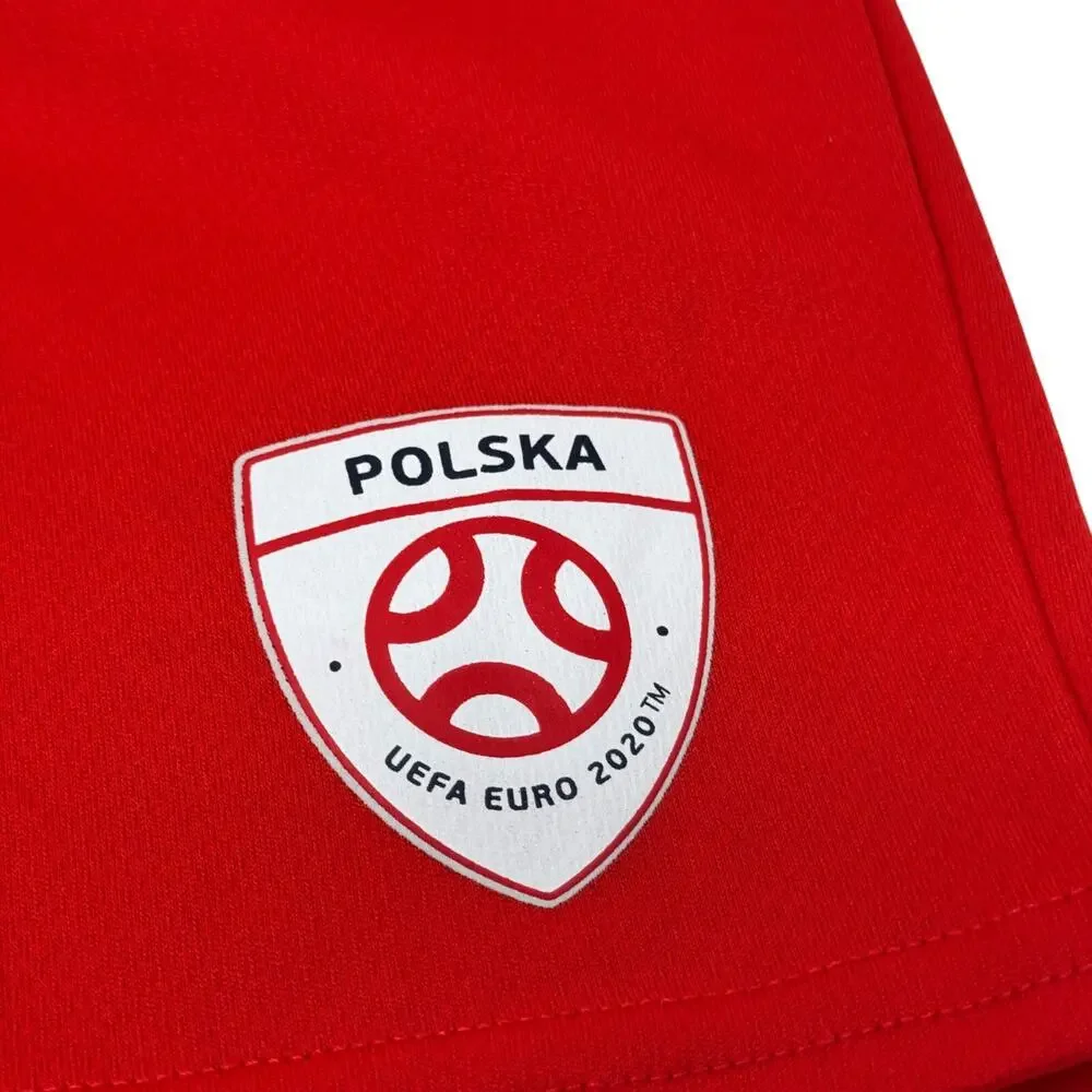 Poland UEFA Euro 2020 Polska Soccer Shirt Shorts Outfit Uniform Youth Kids 7/8